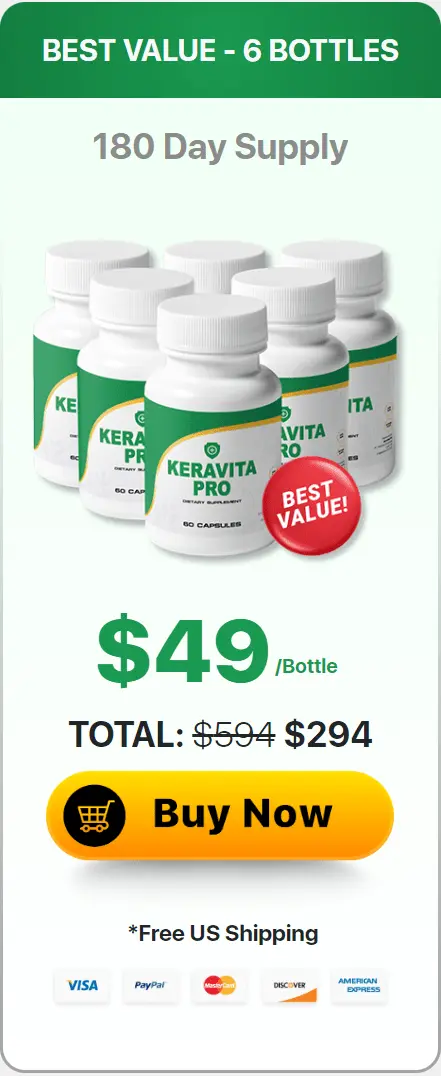Keravita Pro buy 6 Bottle